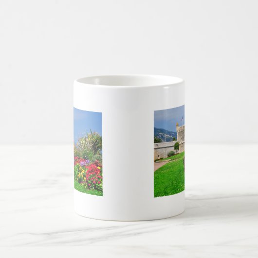 Bastion Menton in Frankreich Kaffeetasse (Mittel)