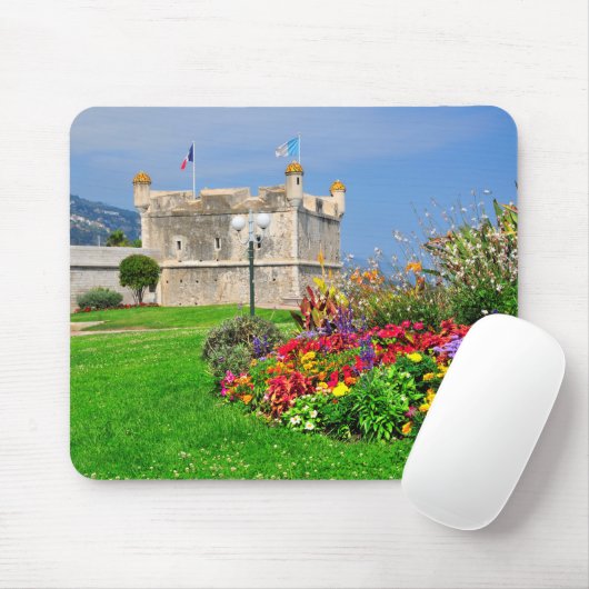 Bastion Menton in Frankreich Mousepad (Mit Mouse)