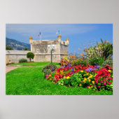 Bastion Menton in Frankreich Poster (Vorne)