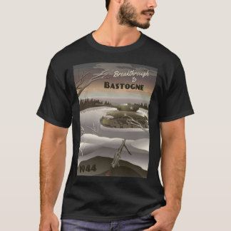 Bastogne 1944 - Schlacht beim Bulge Travel Poster  T-Shirt