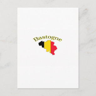 Bastogne, Belgien Postkarte