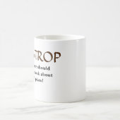Bastrop, jemand sollte ein Buch schreiben Kaffeetasse (Mittel)