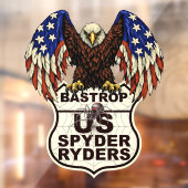 Bastrop Kapitel - Aufkleber Adler Logo (Blatt 2)