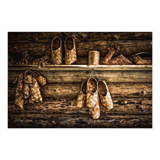 Bastschuhe zum Verkauf Fotodruck (Vorne)