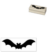 Bat 4 Silhouette Art Briefmarke Gummistempel (Stempel)