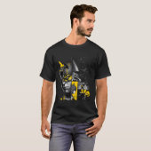 Bat 80 Years Bat Panels Dark T-Shirt (Vorne ganz)