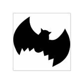Bat 8 Silhouette Kunst Briefmarke Gummistempel (Prägung)