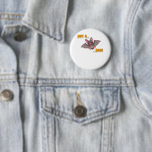 Bat A Boo Niedlich Bat Button (Beispiel)