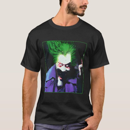 Bat Arkham Asylum Joker T-Shirt (Vorderseite)
