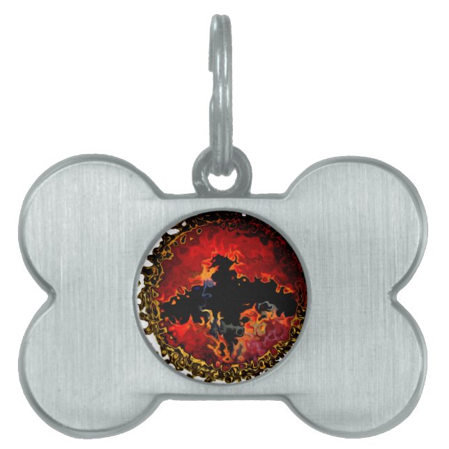 Bat Art Spooky Animal Tiermarke (Vorderseite)