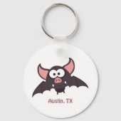 Bat - Austin, Texas Schlüsselanhänger (Vorderseite)