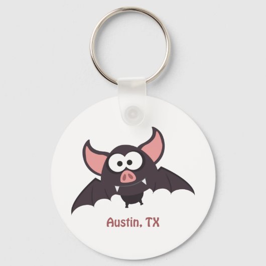 Bat - Austin, Texas Schlüsselanhänger (Vorderseite)