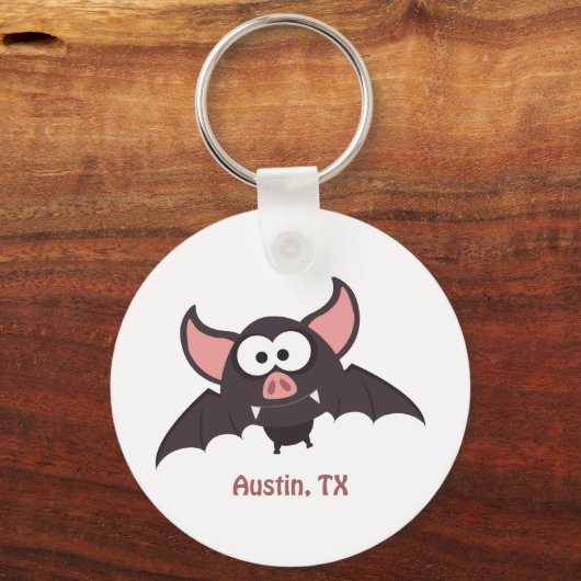 Bat - Austin, Texas Schlüsselanhänger (Vorderseite)