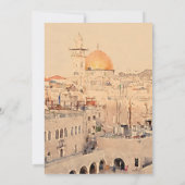 Bat Bar Mitzvah Einladung (Rückseite)