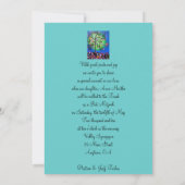 Bat Bar Mitzvah Einladungen (Rückseite)