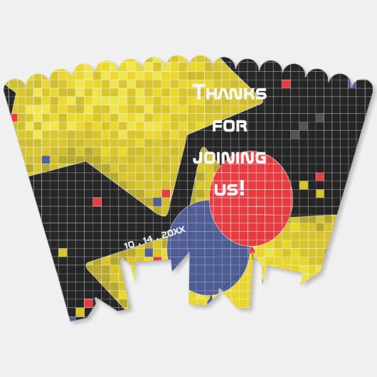 Bat Bar Mitzvah GAME ON Lining Gefälligkeitsboxen Geschenkschachtel (Ungeklappt)