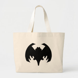 Bat Black The MUSEUM Zazzle Geschenke Jumbo Stoffbeutel
