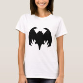 Bat Black The MUSEUM Zazzle Geschenke T-Shirt (Vorderseite)