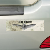 Bat Blood Halloween Car Autoaufkleber (Auf Auto)