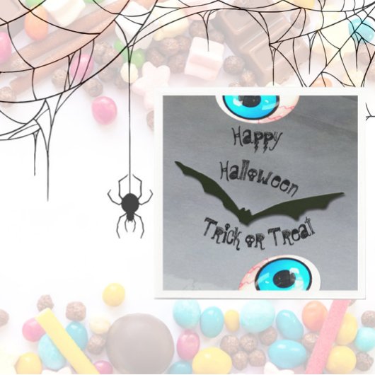 Bat Blood Shot Eyeballs Smokey Road Serviette