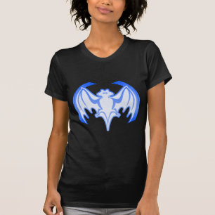 Bat Blue Inv MUSEUM Zazzle Geschenke T-Shirt