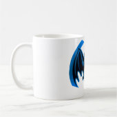 Bat Blue The MUSEUM Zazzle Geschenke Kaffeetasse (Links)