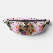 Bat-Blume Botanisch-florale Bauchtasche (Ablage )