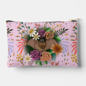 Bat-Blume Botanisch-florale Zubehörtasche (Rückseite)