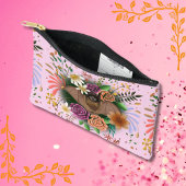 Bat-Blume Botanisch-florale Zubehörtasche