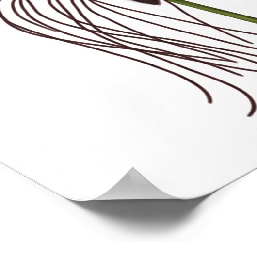 Bat-Blume Poster (Ecke)