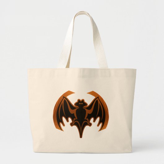 Bat Brown The MUSEUM Zazzle Geschenke Jumbo Stoffbeutel (Vorne)