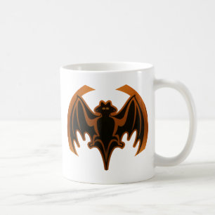 Bat Brown The MUSEUM Zazzle Geschenke Kaffeetasse