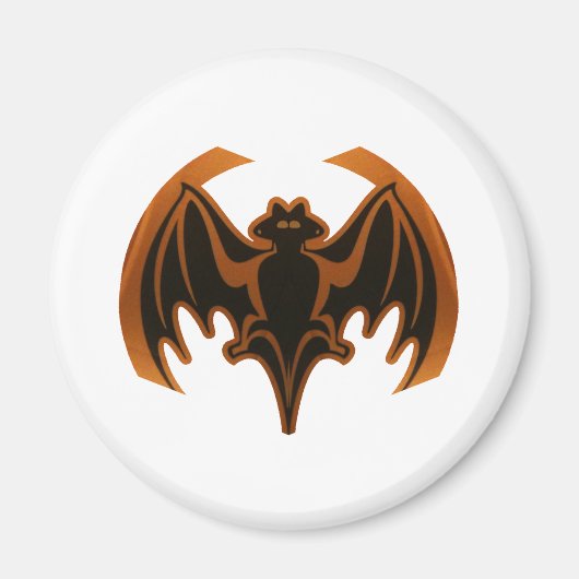 Bat Brown The MUSEUM Zazzle Geschenke Magnet (Vorne)