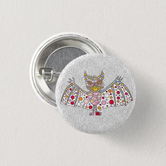 Bat Button (Vorne & Hinten)