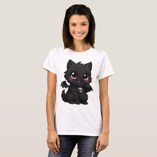 - "Bat Cat Blaze" T-Shirt (Vorne ganz)