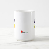 Bat Cat | Funny Halloween Pet Design Kaffeetasse (Mittel)