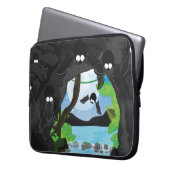Bat Cave Laptopschutzhülle (Vorderseite Links)