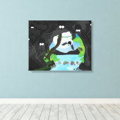 Bat Cave Leinwanddruck (Insitu (Holzboden))