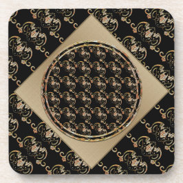 Bat Chinese Symbol Coaster Getränkeuntersetzer