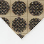 Bat Chinese Symbol Fleece Blanket (Ecke)