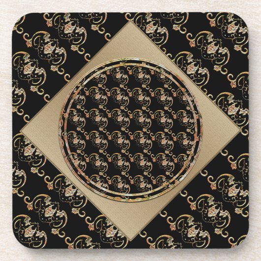 Bat Chinese Symbol Untersetzer (Vorderseite)