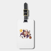 Bat Cow at Midnight Gepäckanhänger (Vorderseite vertikal)