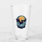 Bat Cow um Mitternacht Glas (Vorderseite)