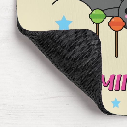 Bat Craving Lollipops - You Will Be Mine Mousepad (Ecke)
