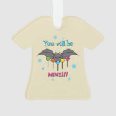 Bat Craving Lollipops - You Will Be Mine Ornament (Rückseite)