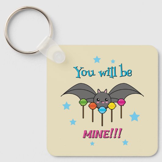 Bat Craving Lollipops - You Will Be Mine Schlüsselanhänger (Vorderseite)