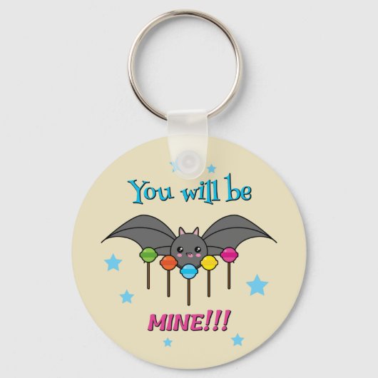 Bat Craving Lollipops - You Will Be Mine Schlüsselanhänger (Vorderseite)