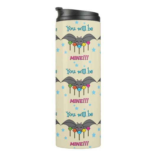 Bat Craving Lollipops - You Will Be Mine Thermosbecher (Nach rechts gedreht)