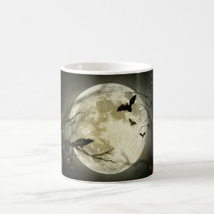 Bat & Crow White Coffee Tasse