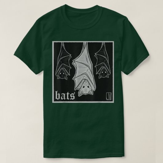Bat Dark Halloween Fantasy Vampire 445 T-Shirt (Design vorne)